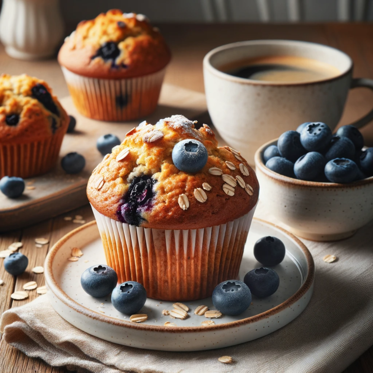 Oat and Blueberry Muffins Recipe: The Best Muffins - Berries Paradise